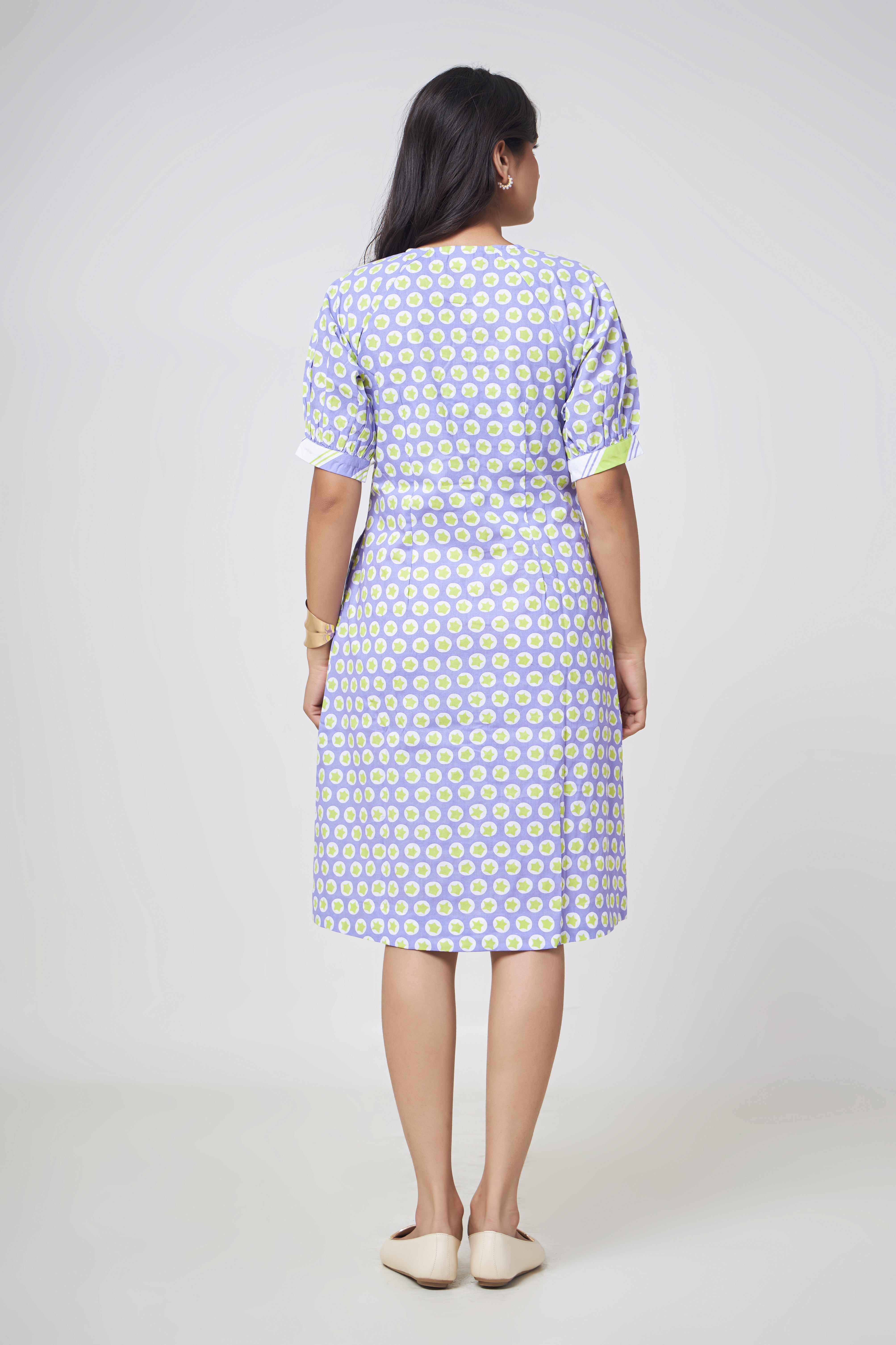 Aanya Dot & Dash Casual Dress