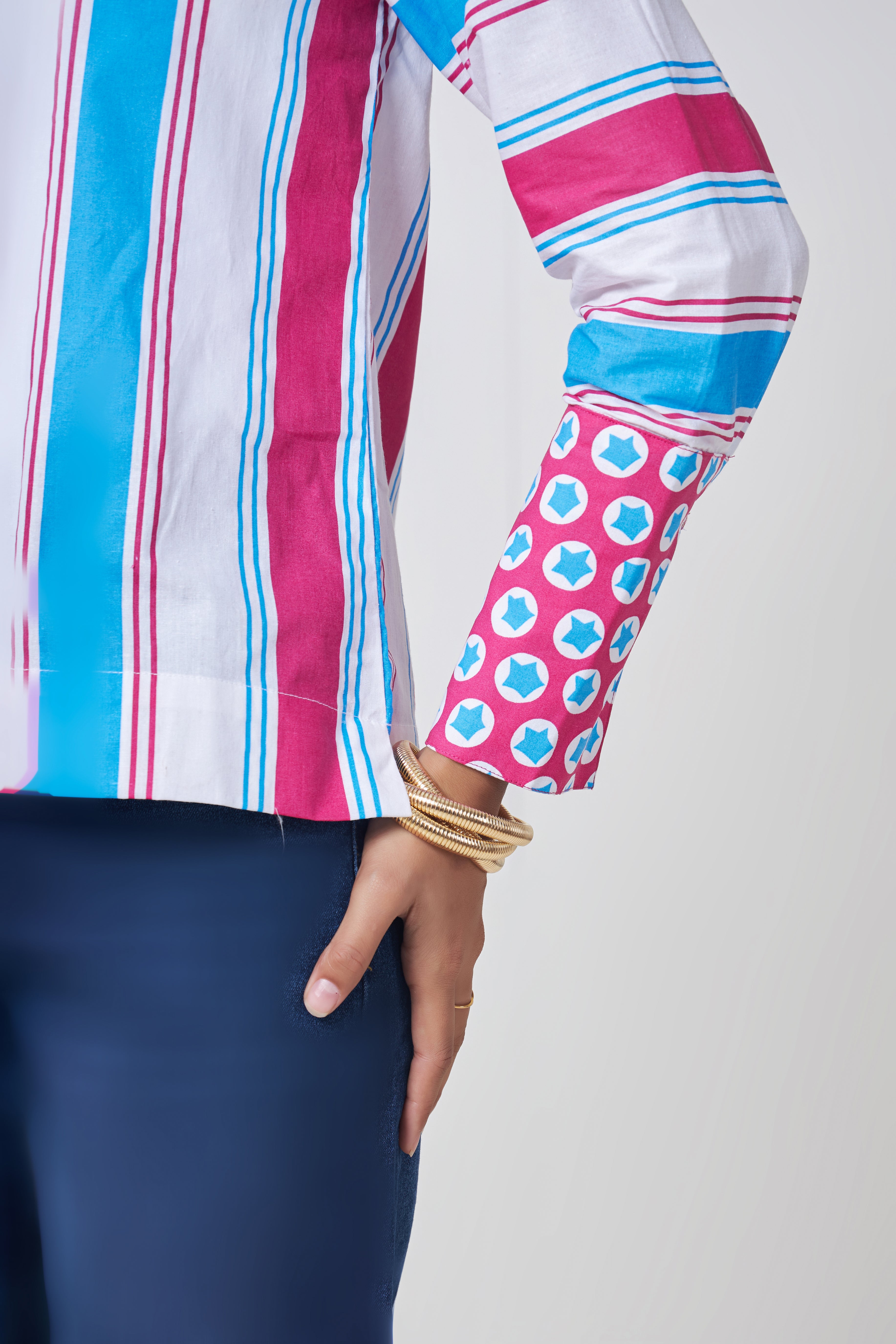 Nysa Candy Stripe Shirt