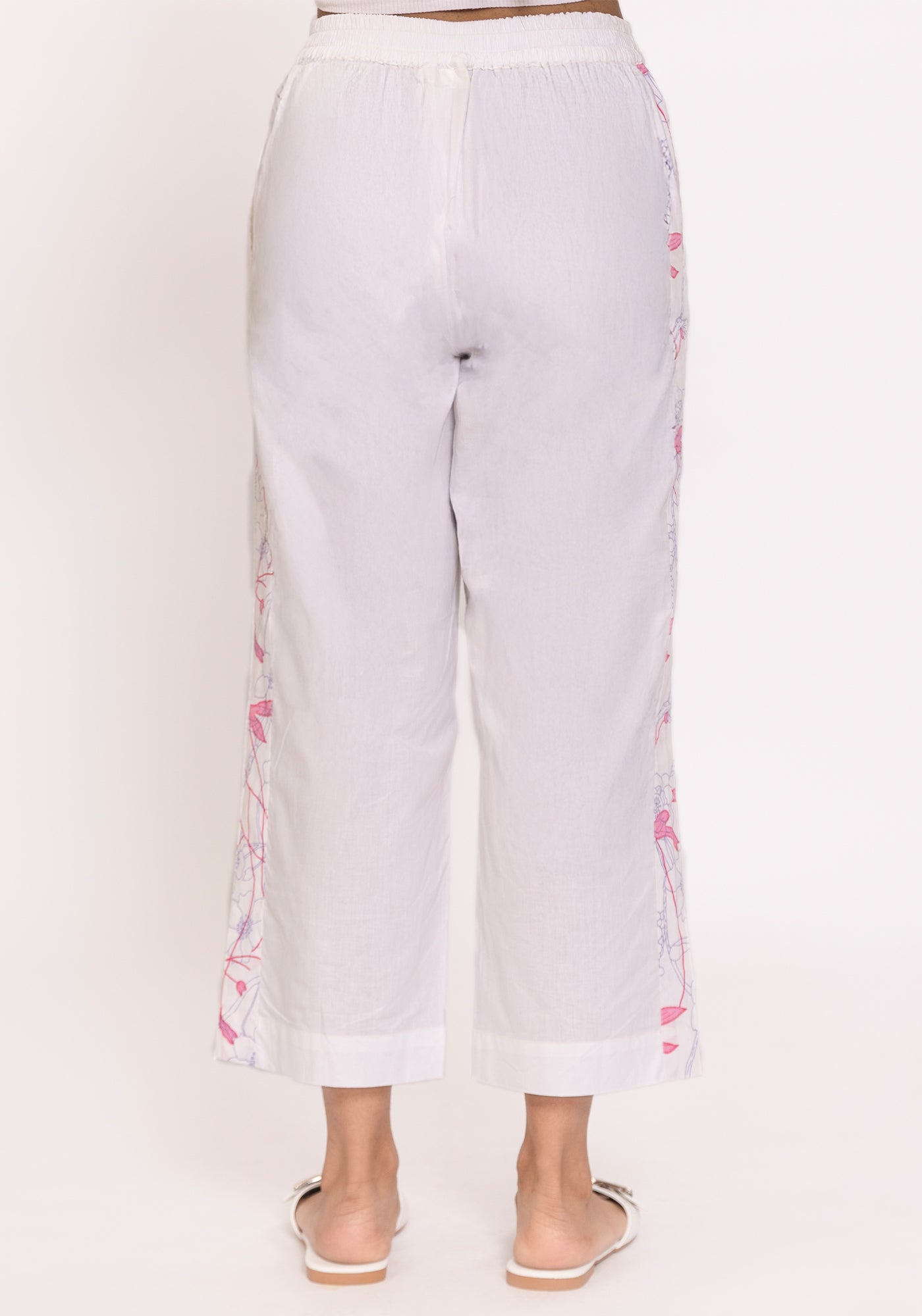 HARROZ SIDE STRIP CULLOTTE PINK