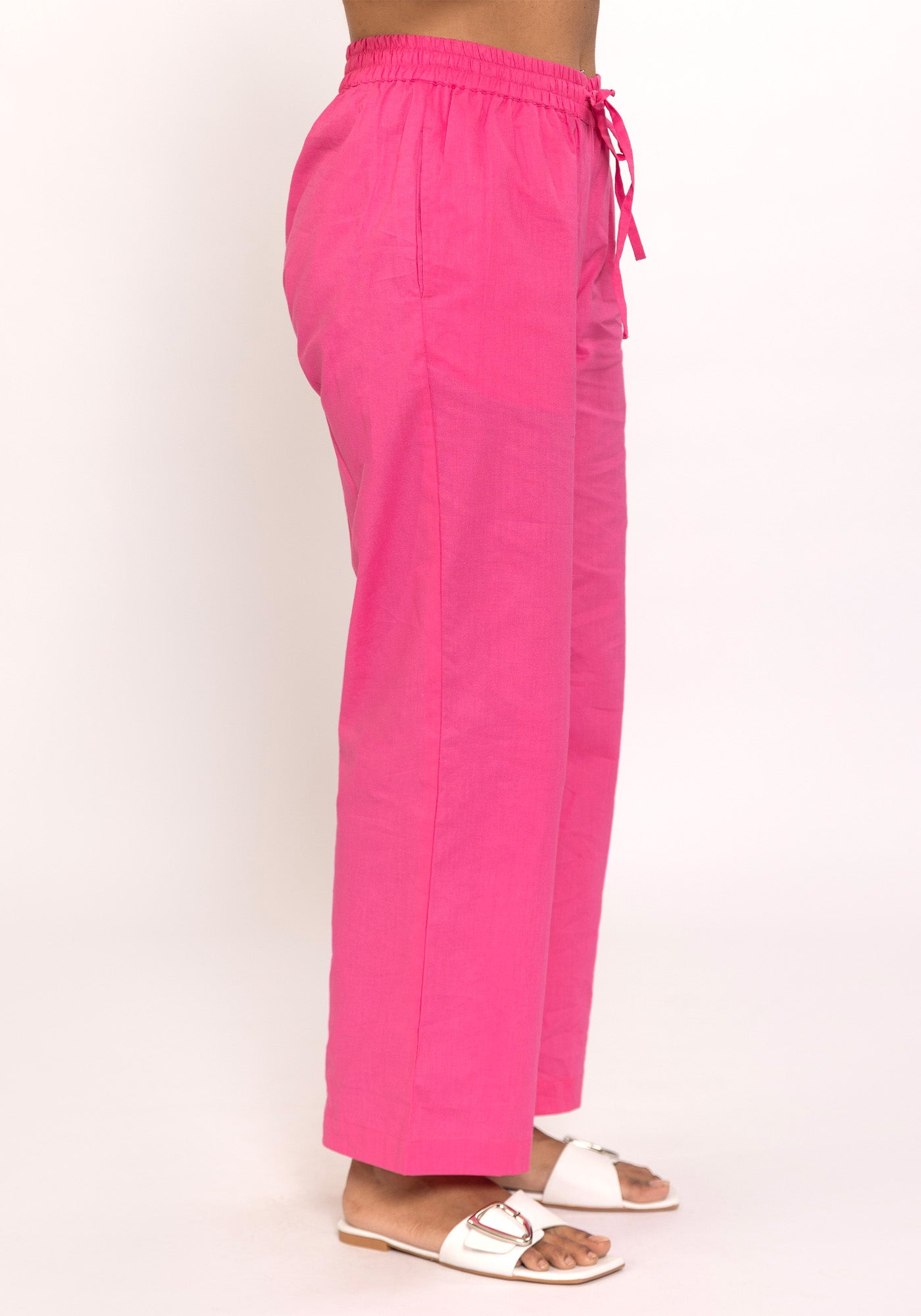 HARROZ SOLID PINK PANT