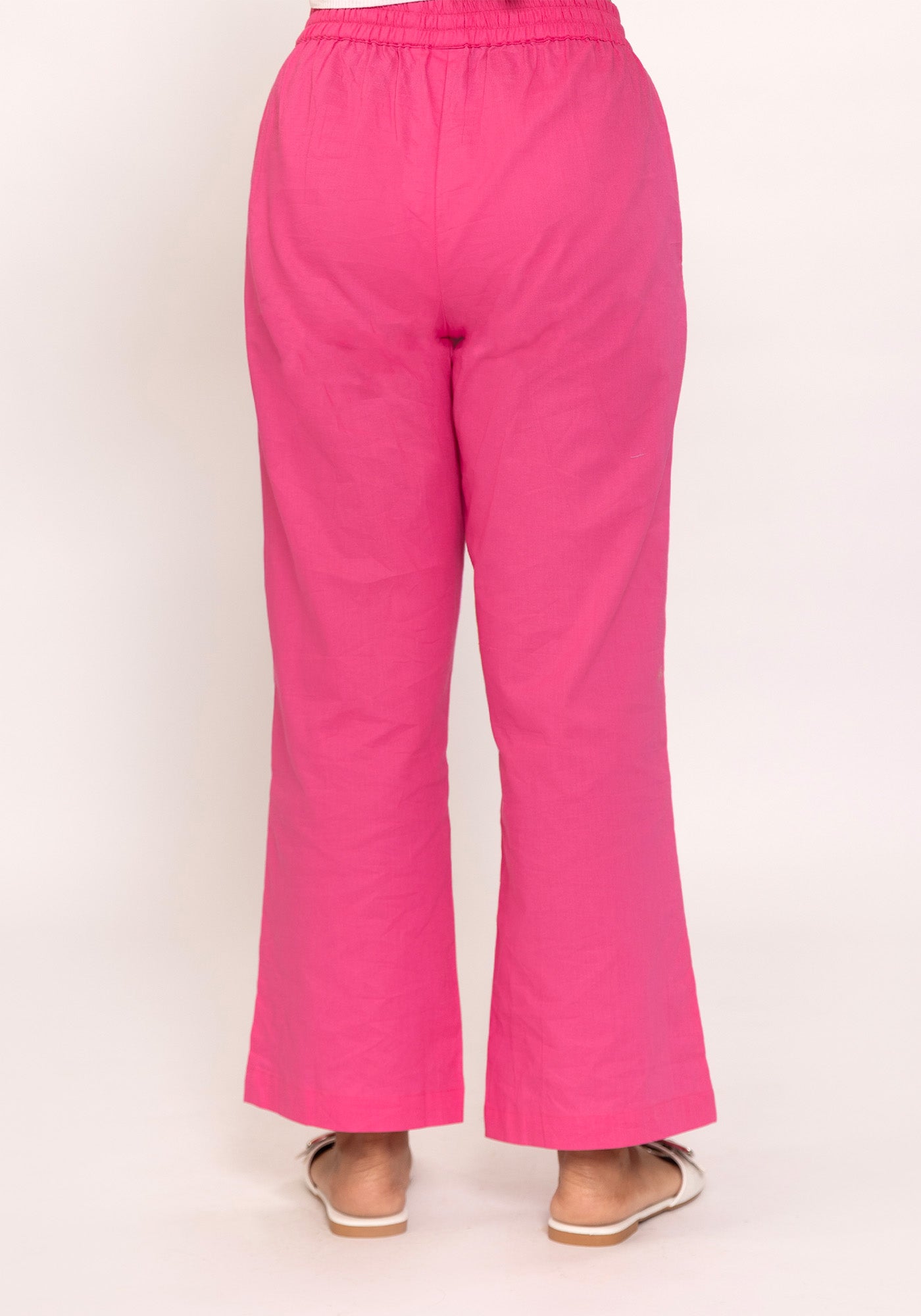HARROZ SOLID PINK PANT