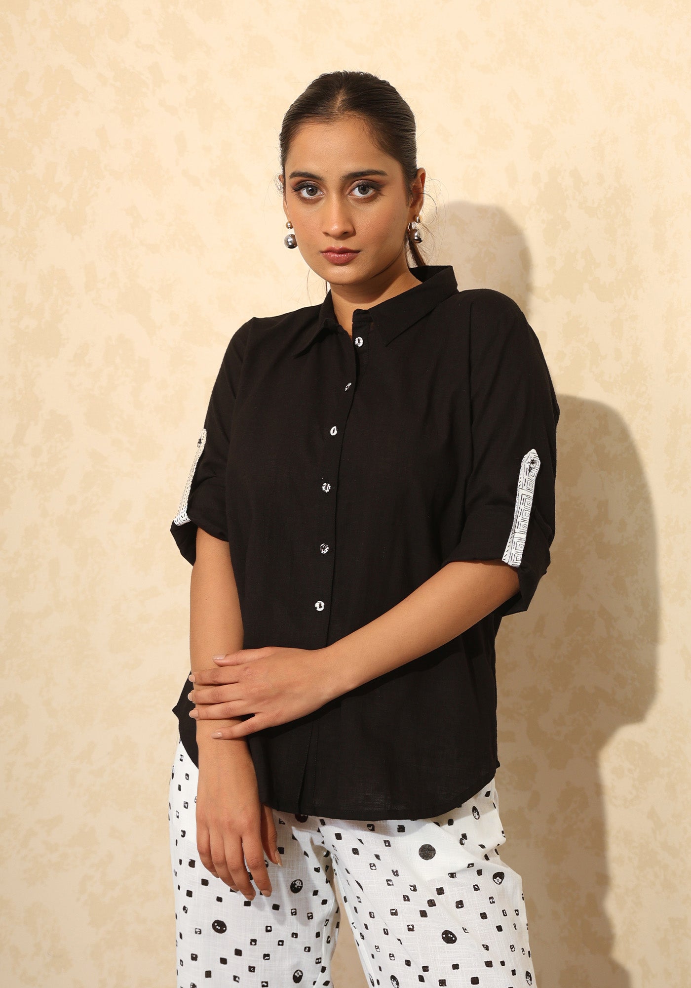 GRAYSCALE NOIR SHIRT