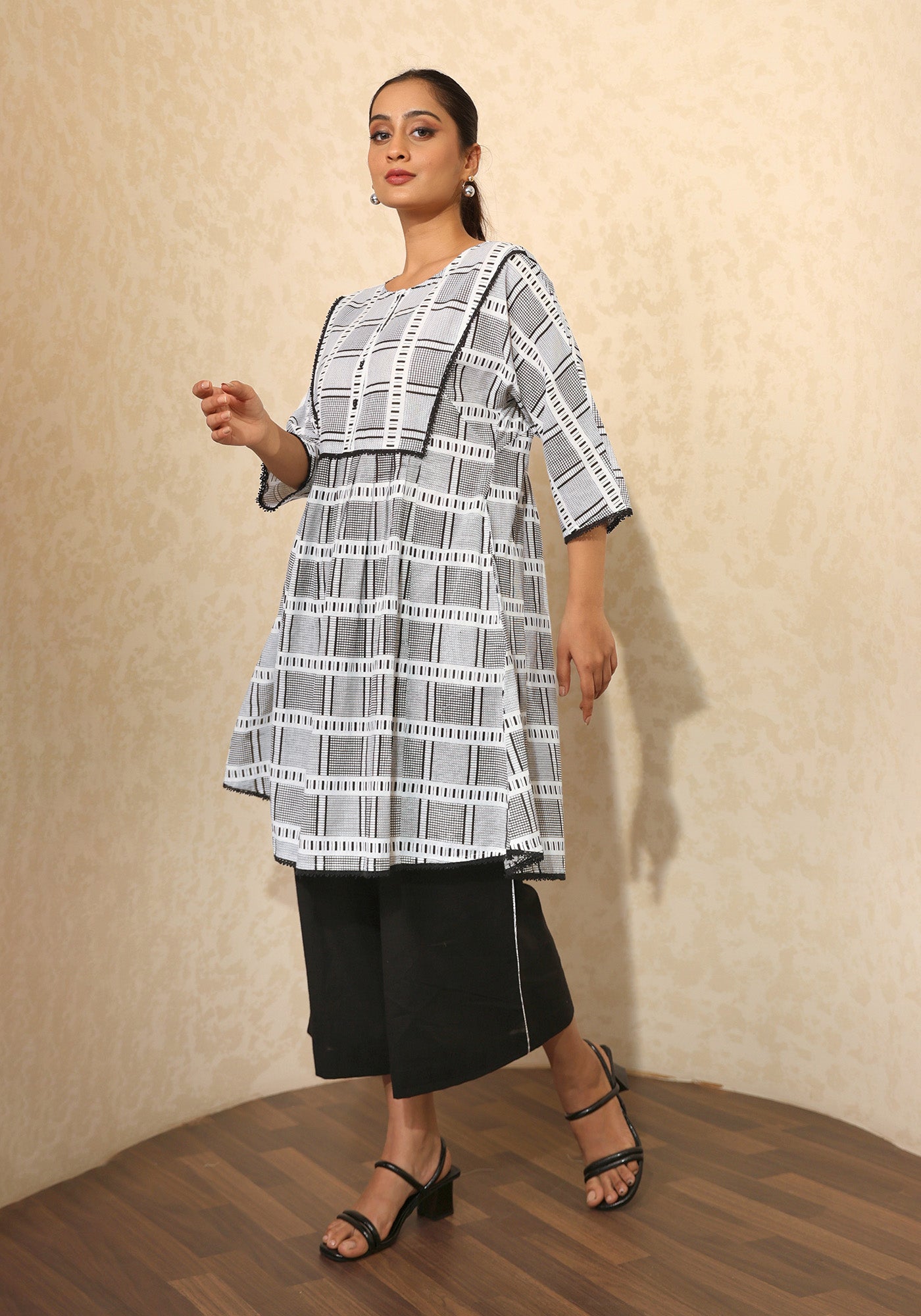 GRAYSCALE LUNA TUNIC DRESS