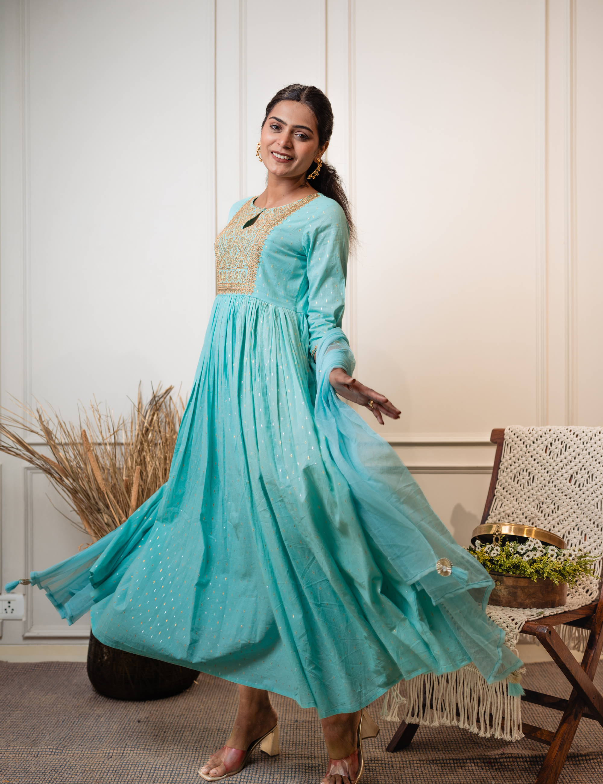 TANISHA 2 PC KURTA SET