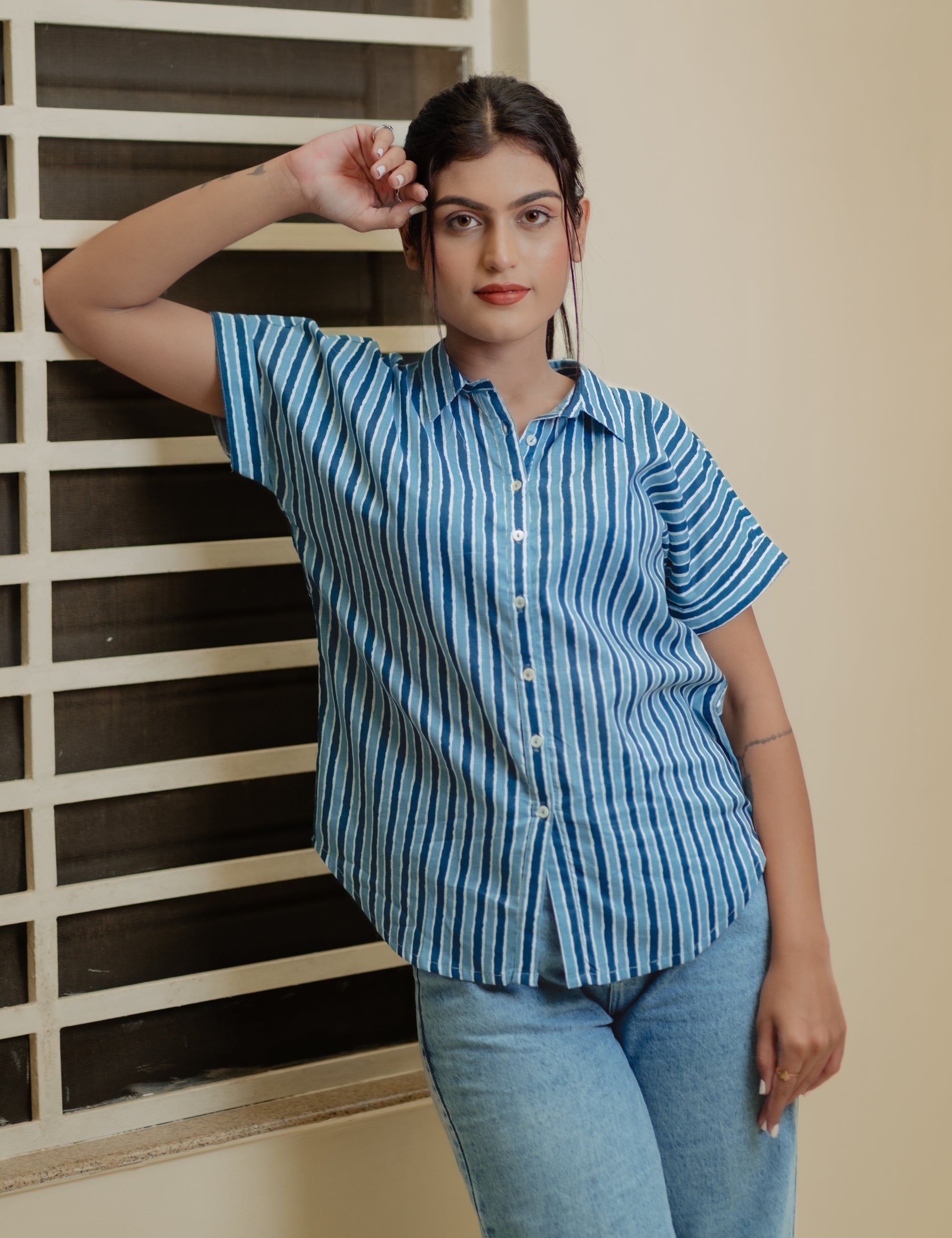 ANA STRIPPED SHIRT