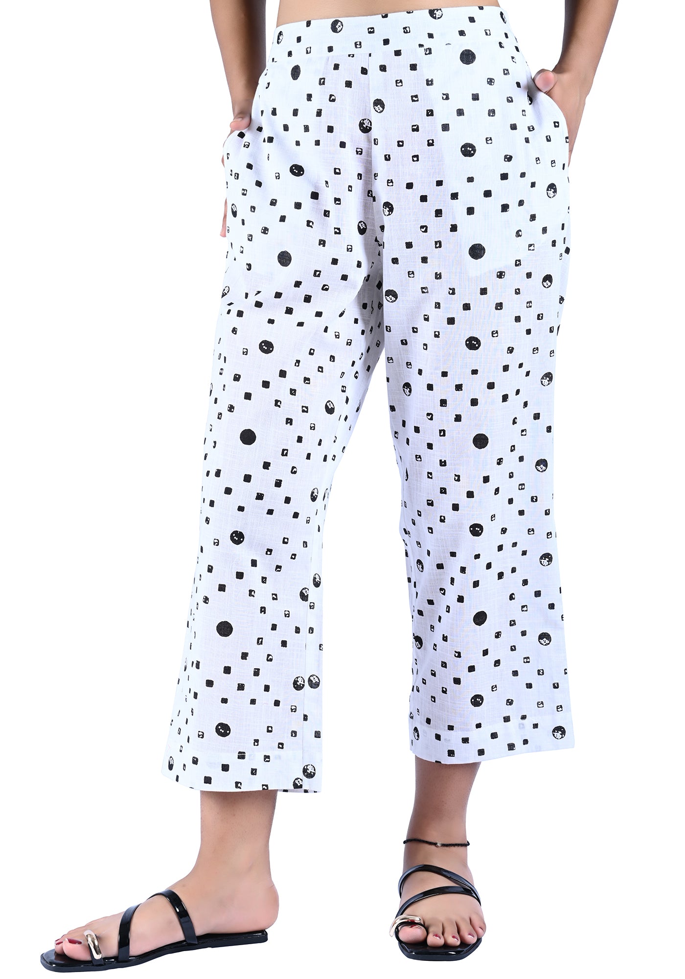 GRAYSCALE MELORA POLKA CULLOTTE