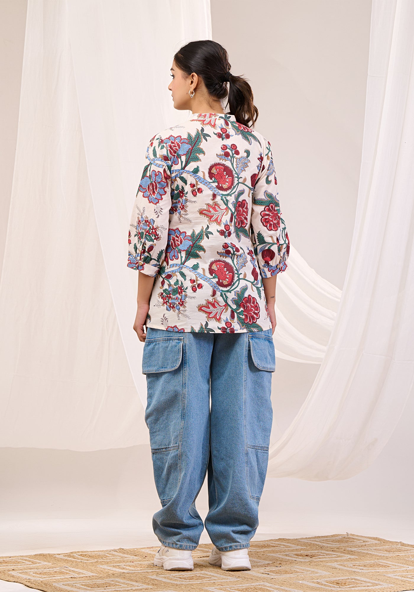 ENCHANTED GARDEN UTILITY TOP