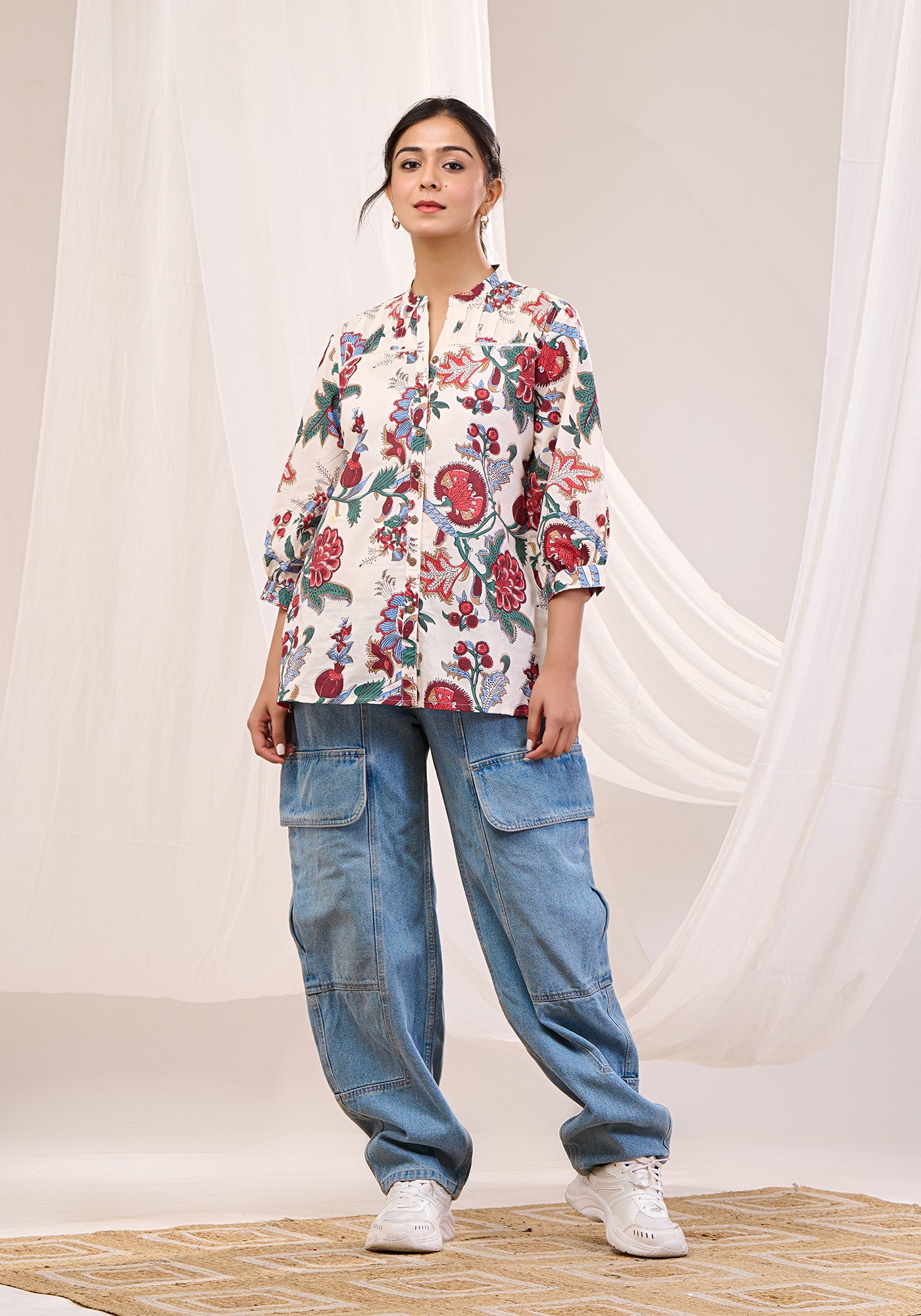 ENCHANTED GARDEN UTILITY TOP