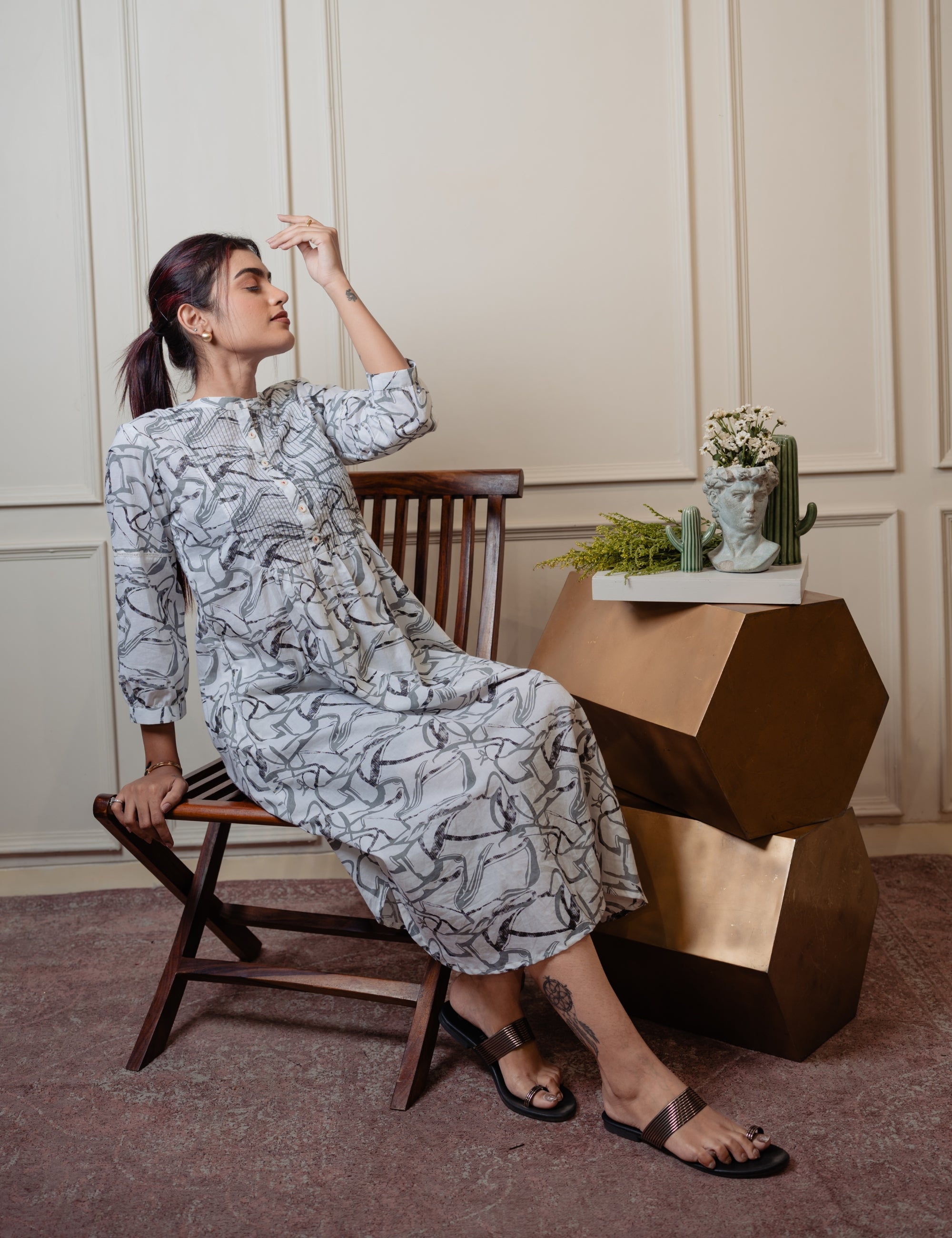 IMARA PRINTED TUNIC