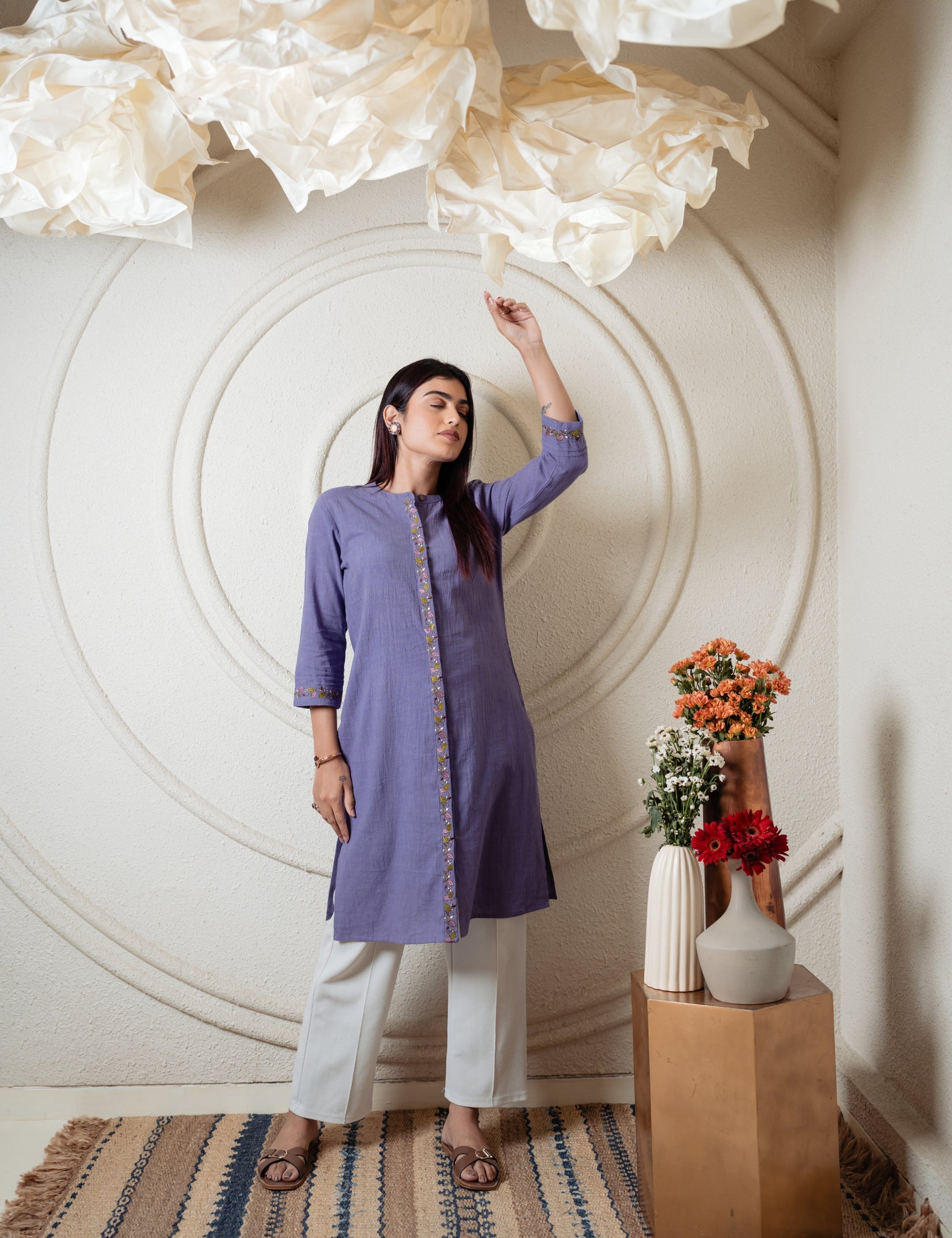 KEYA MAUVE TUNIC