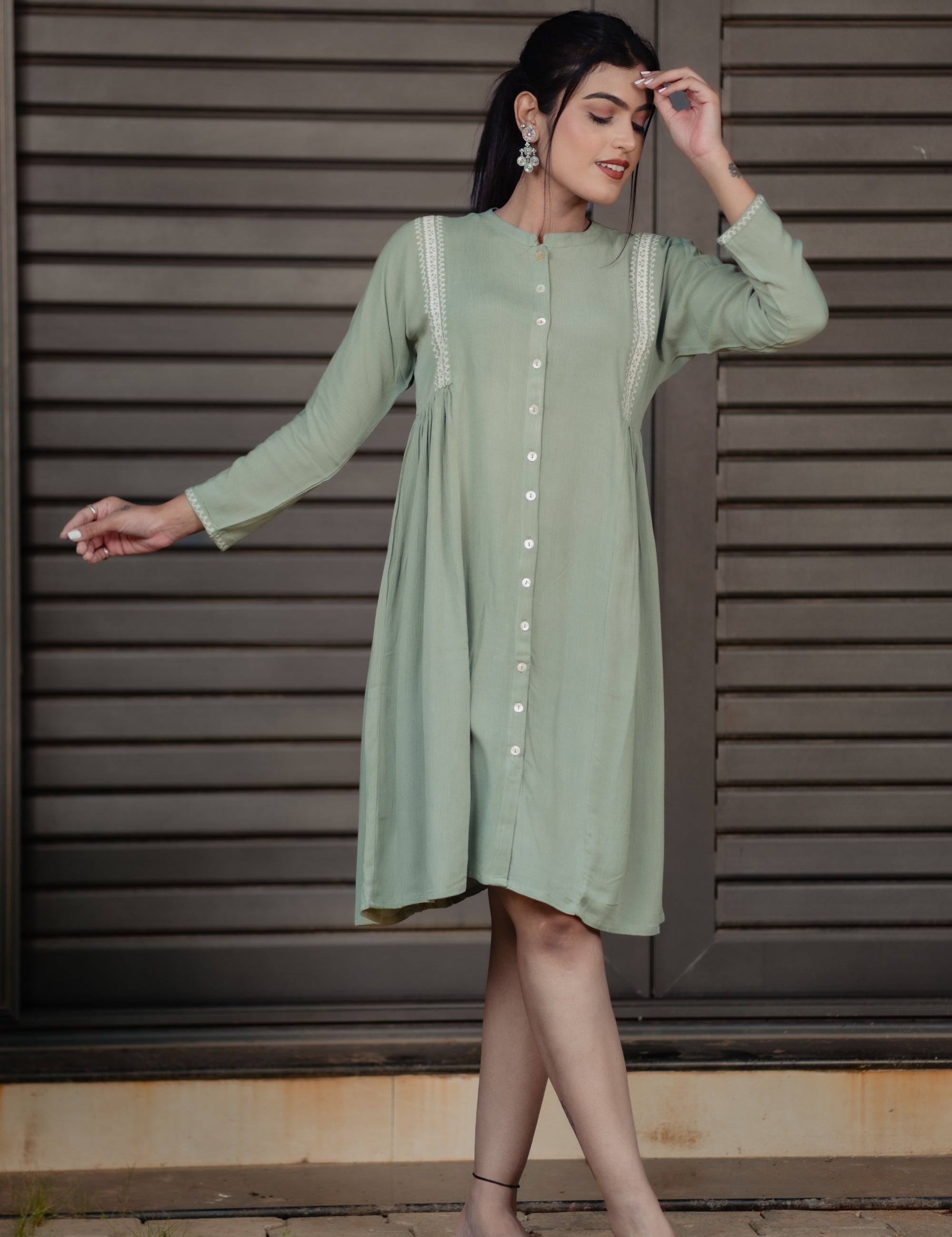 KIA CREPE DRESS