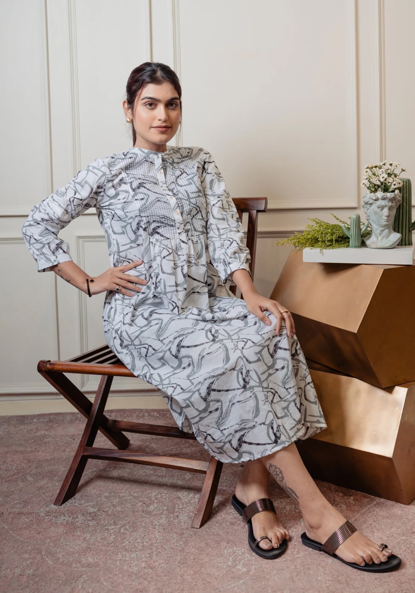 IMARA PRINTED TUNIC