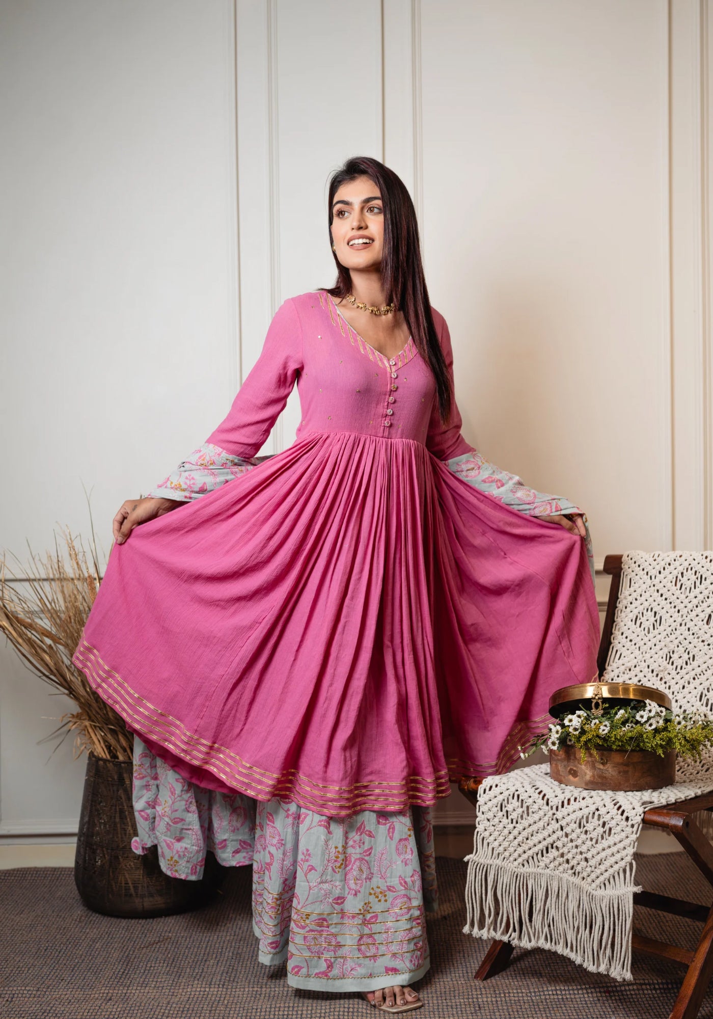 SHRESTHA 3 PC KURTA SET