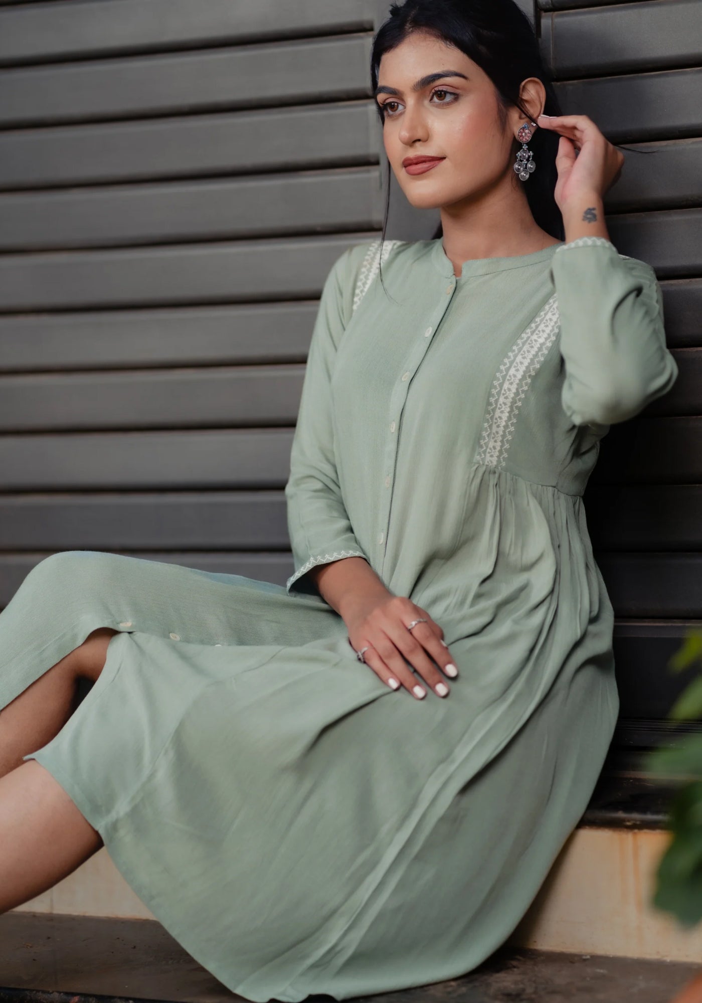 KIA CREPE DRESS