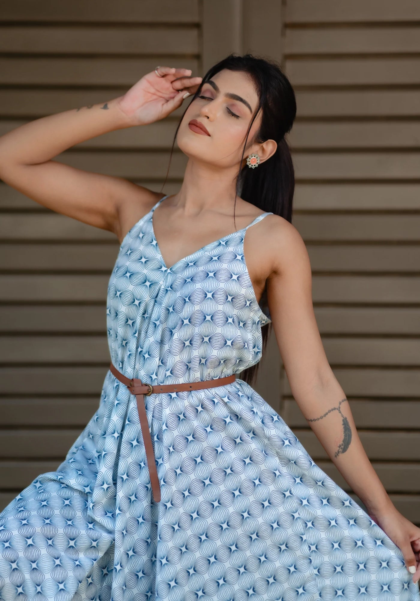 ROSA ILLUSION DRESS