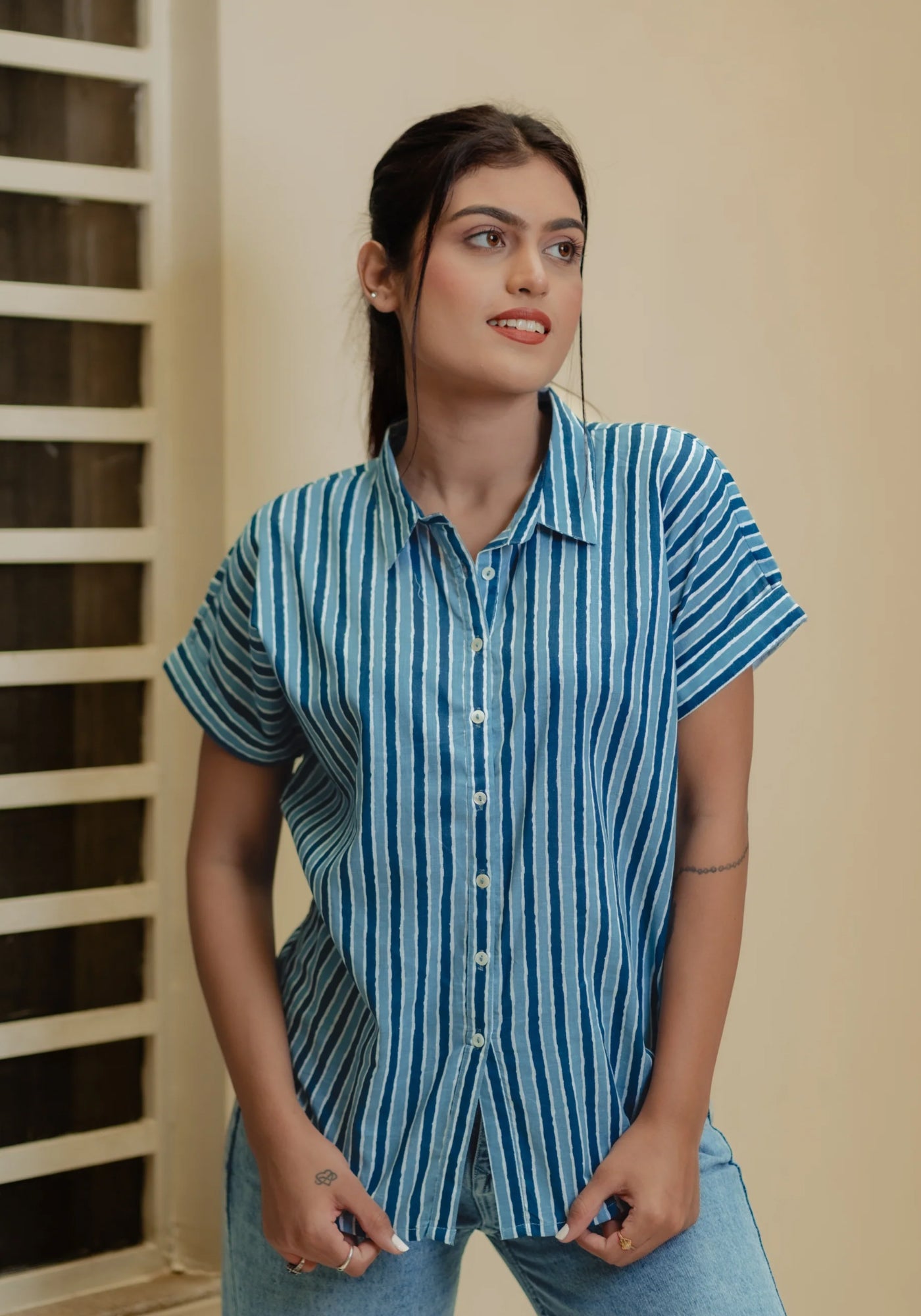 ANA STRIPPED SHIRT