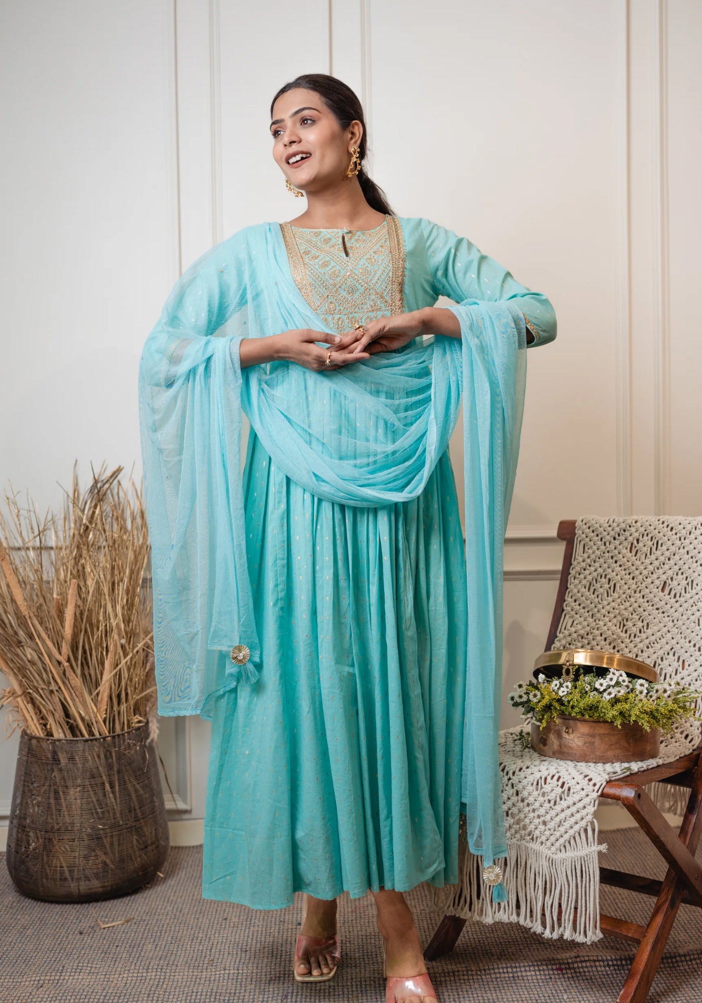 TANISHA 2 PC KURTA SET