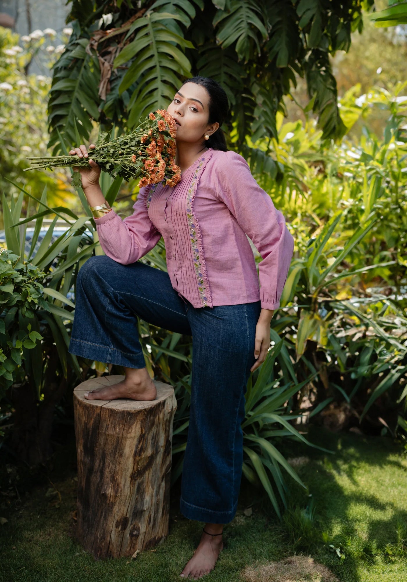 PRIYA ORCHID SHIRT