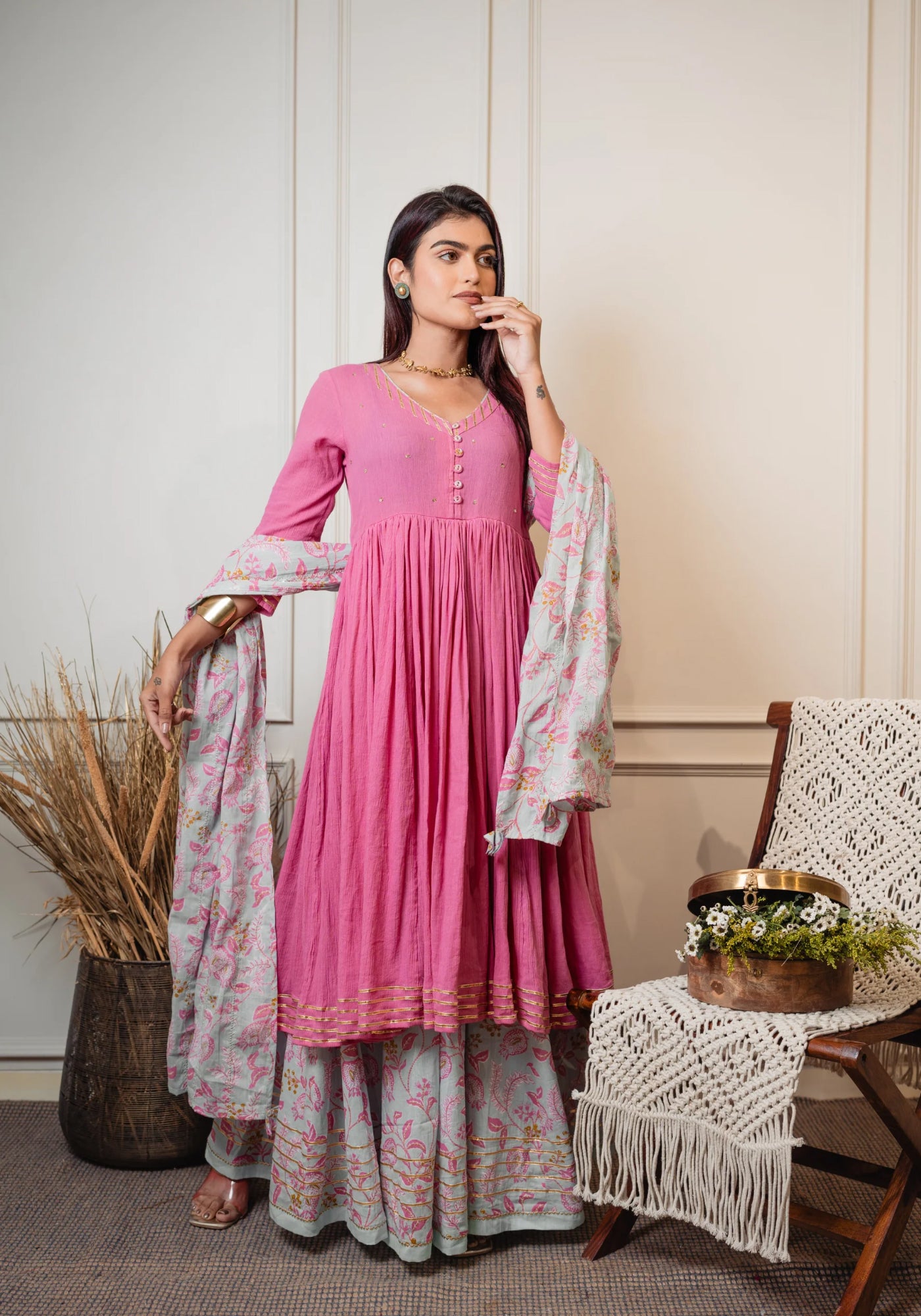SHRESTHA 3 PC KURTA SET