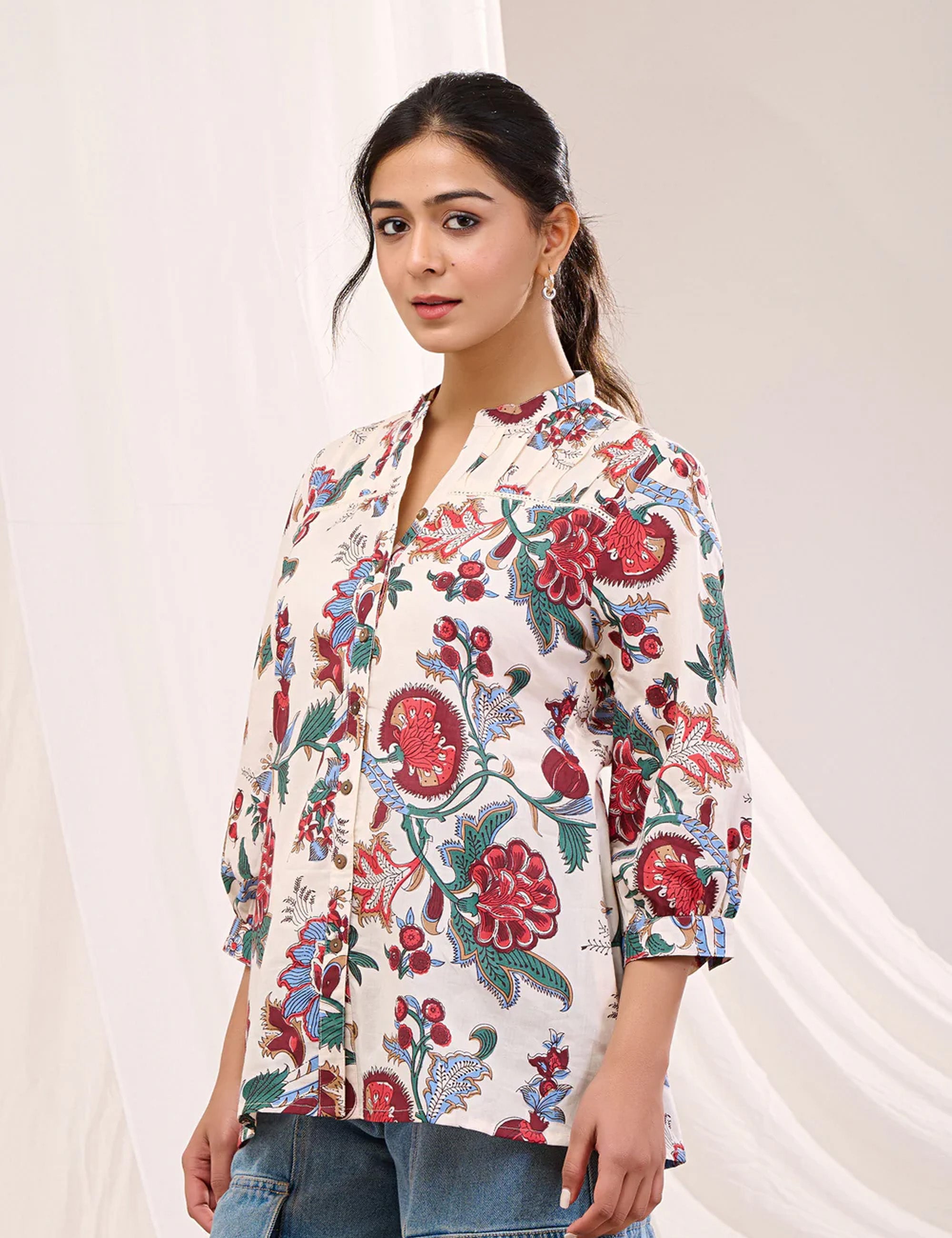 ENCHANTED GARDEN UTILITY TOP