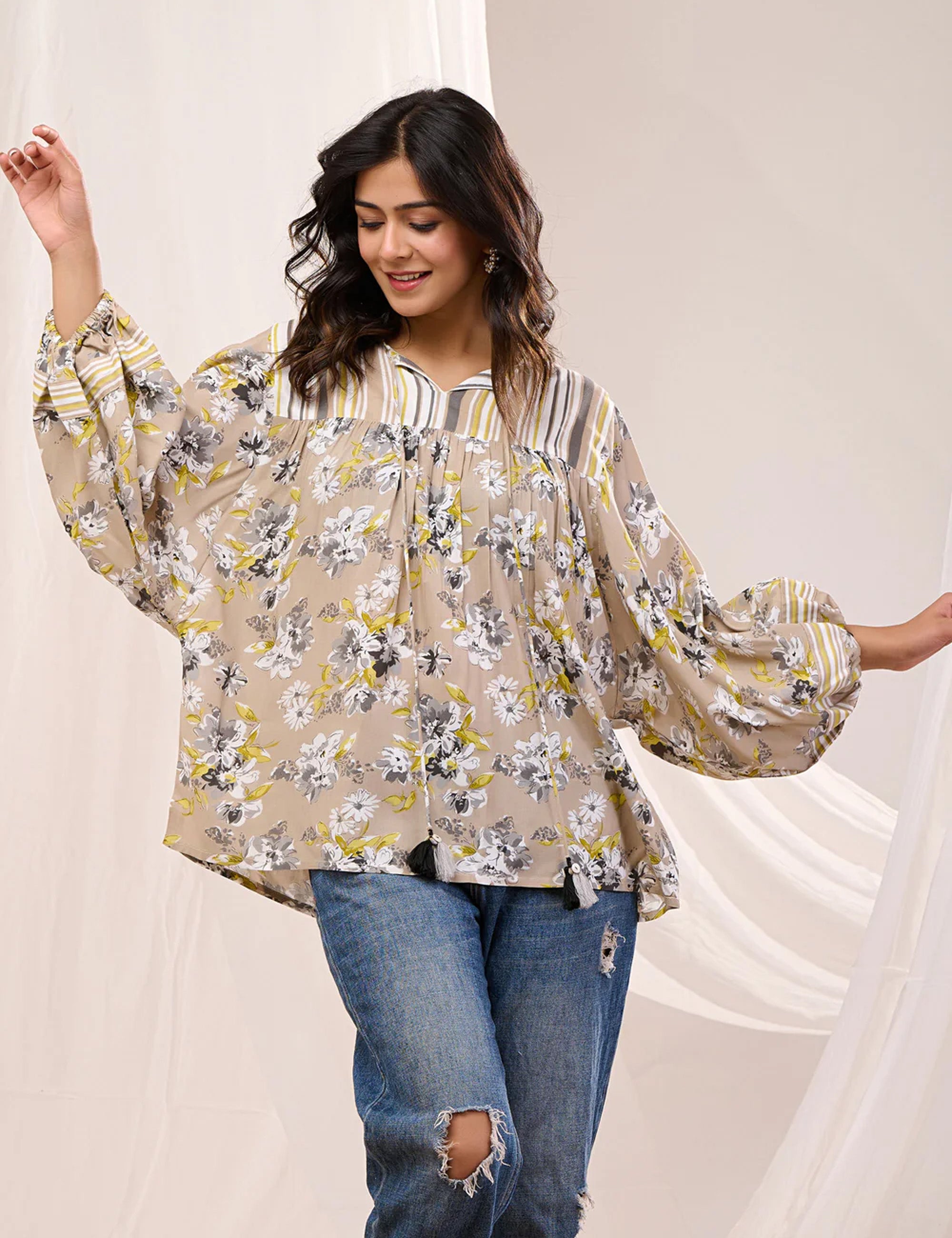 MEADOW BREEZE BOHO TOP