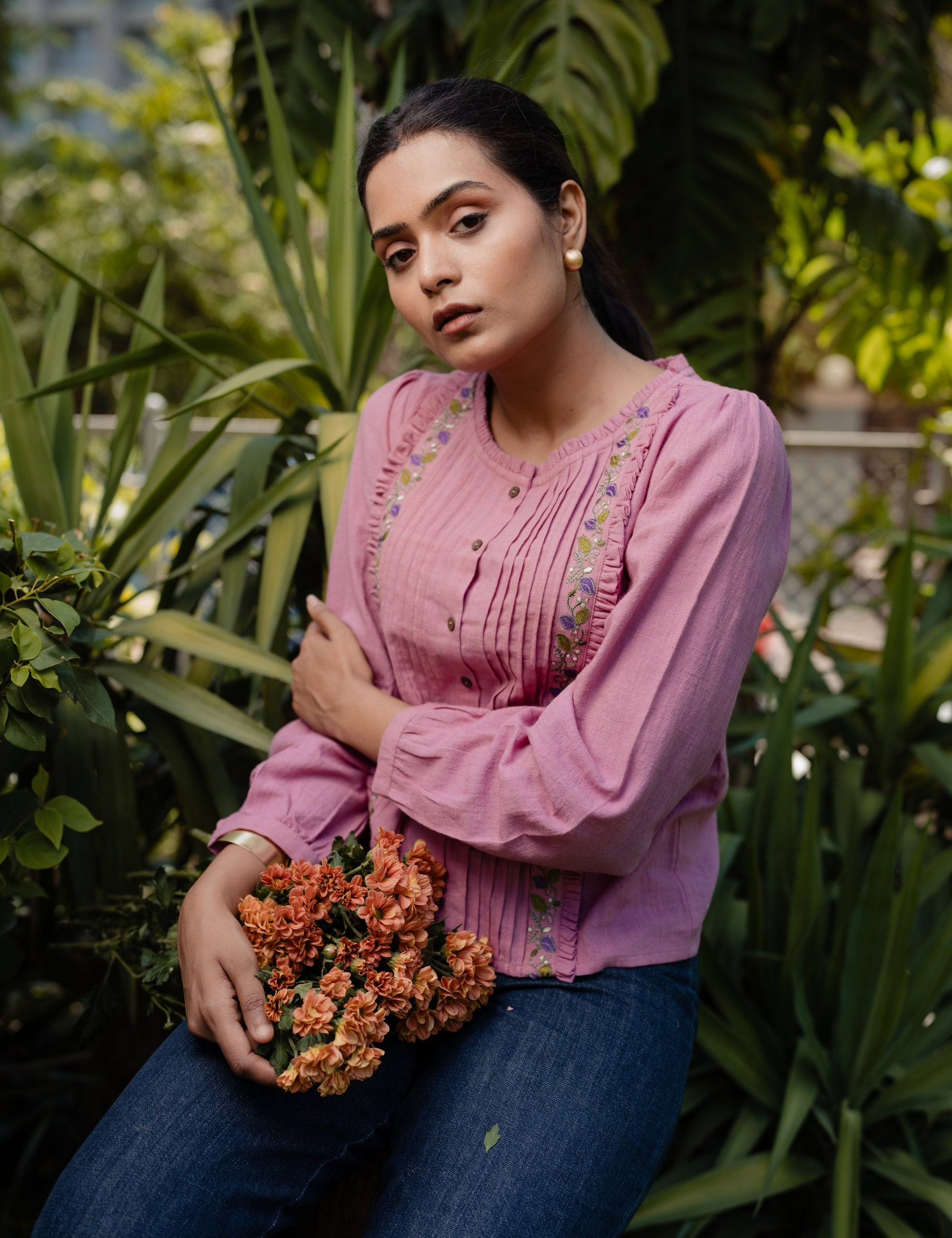 PRIYA ORCHID SHIRT