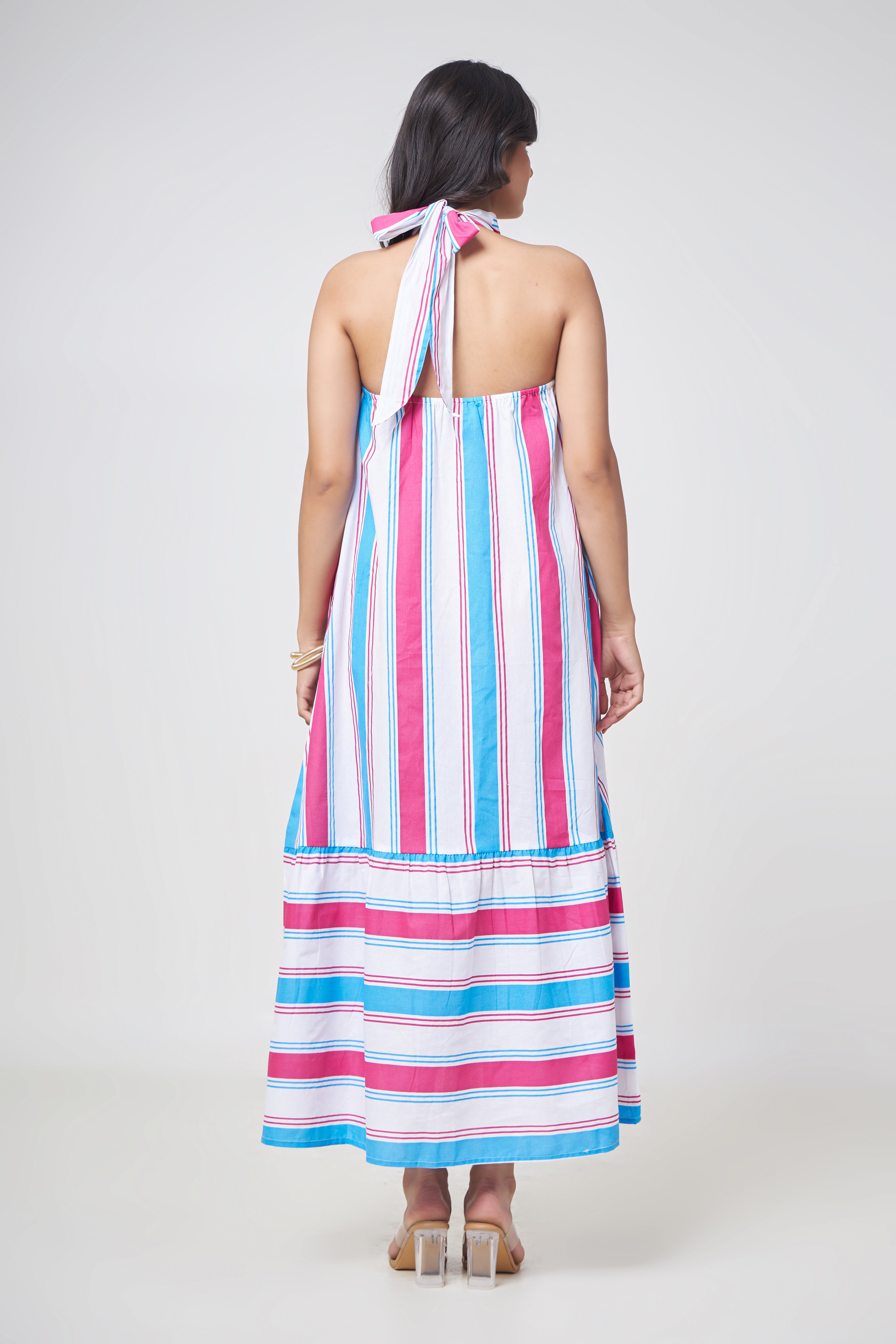 Nor Costal Stripe Dress