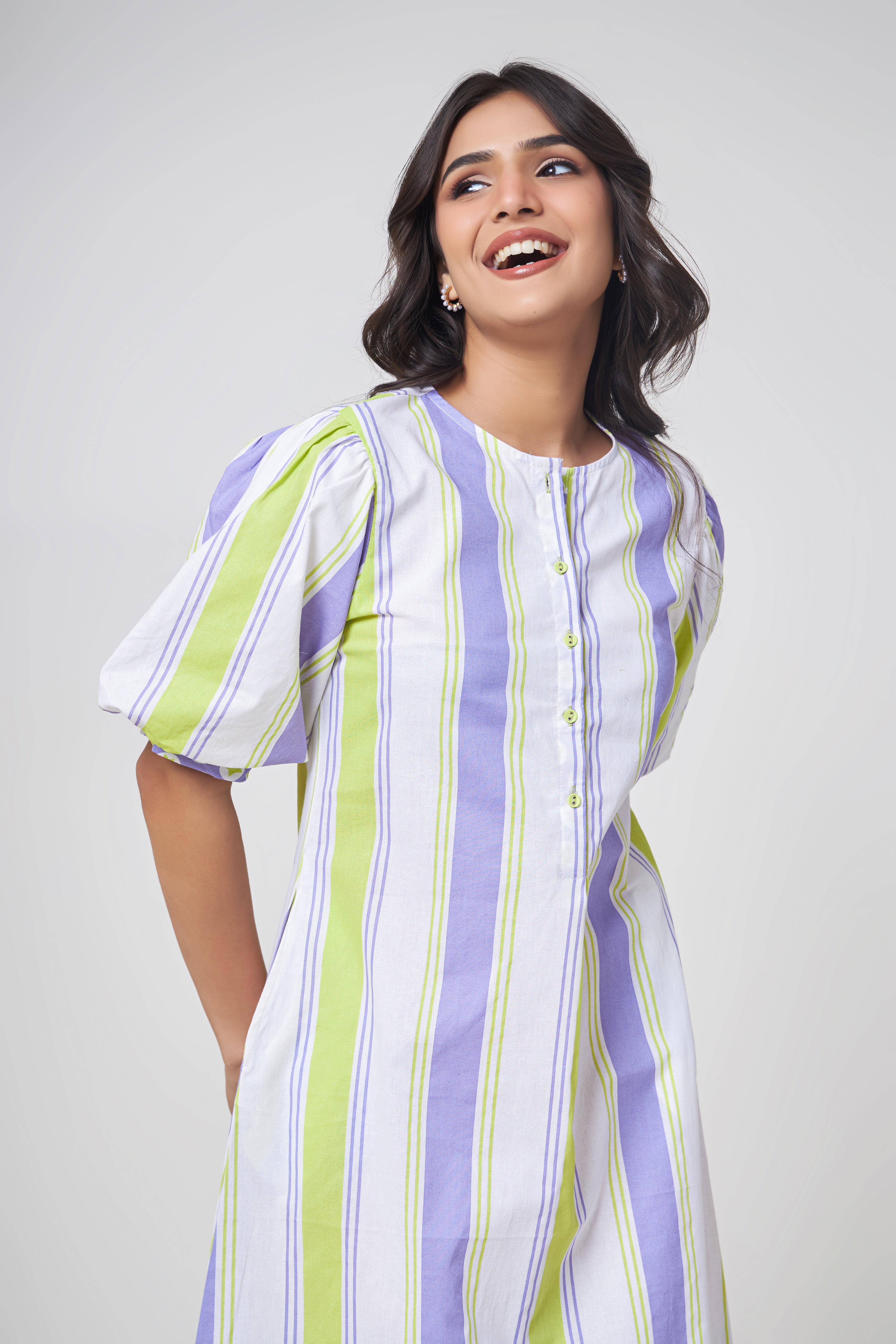 Meher Pastel Lane Dress