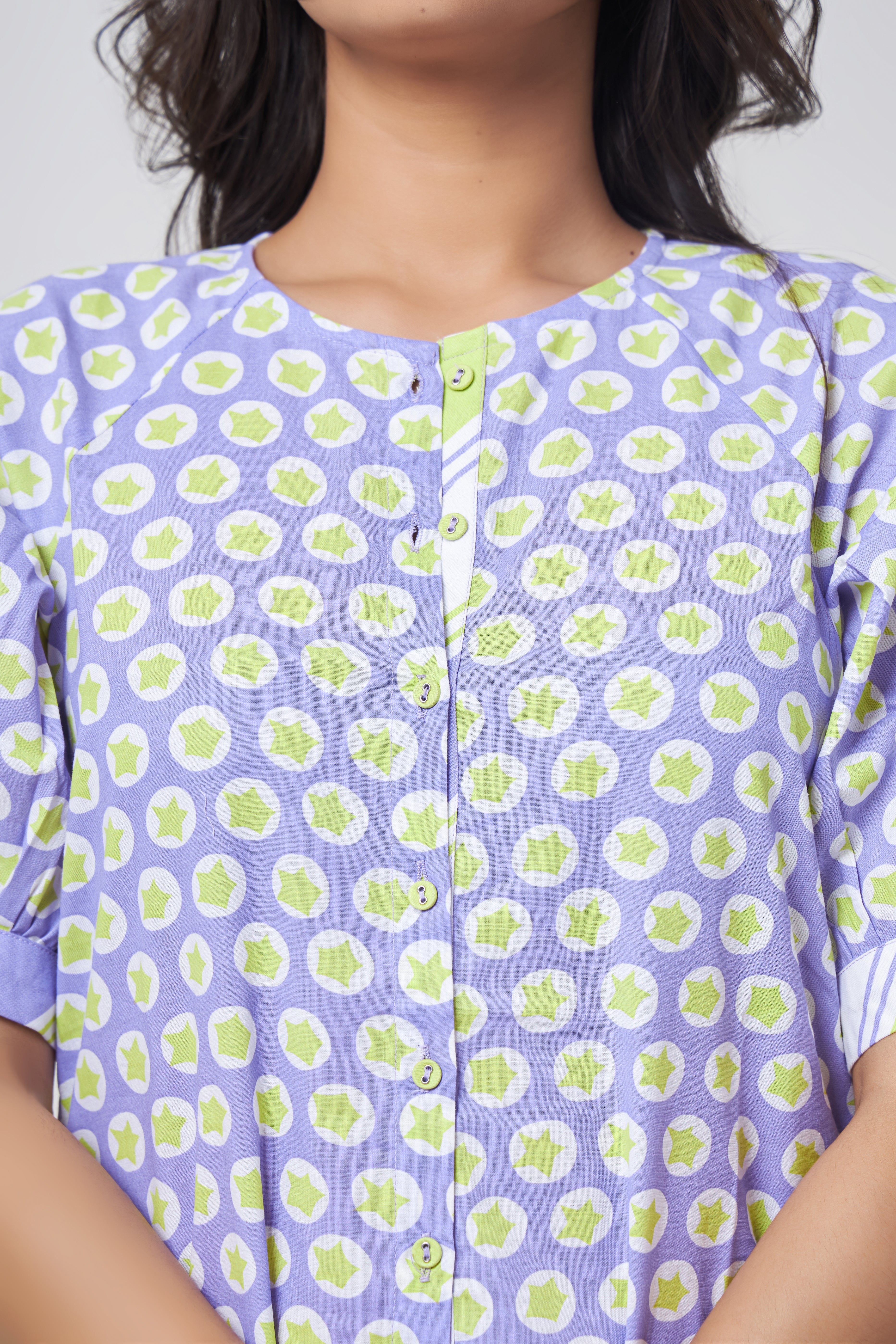 Aanya Dot & Dash Casual Dress