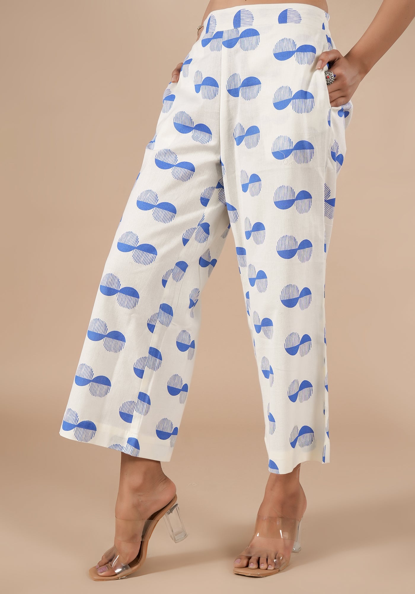 BINDU AOP PRINTED PANTS