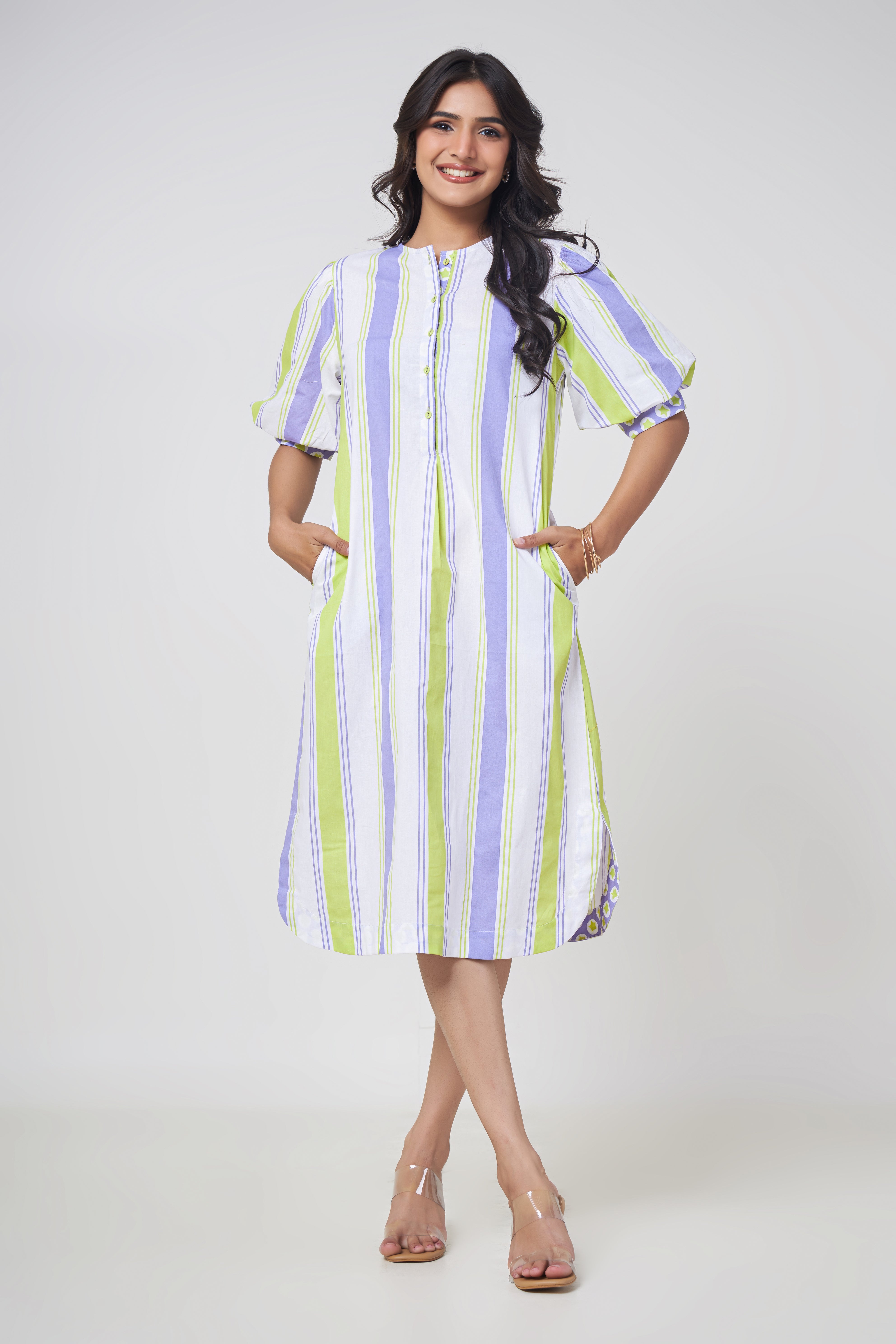 Meher Pastel Lane Dress